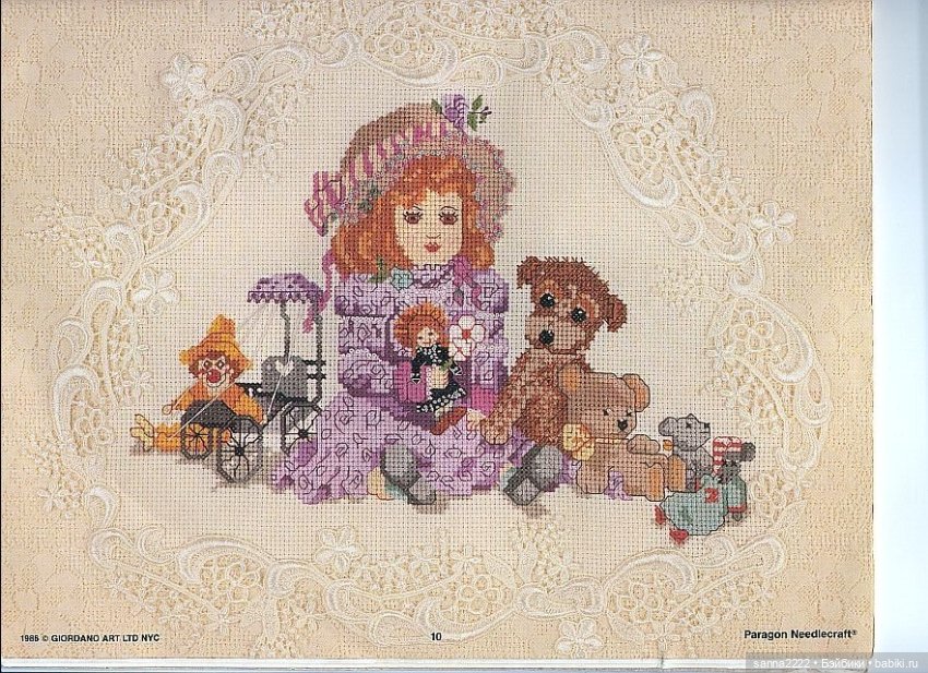 Antique Bisque Dolls by Joe Giordano / Timeless Treasures / Paragon Needlecraft (фото 10)