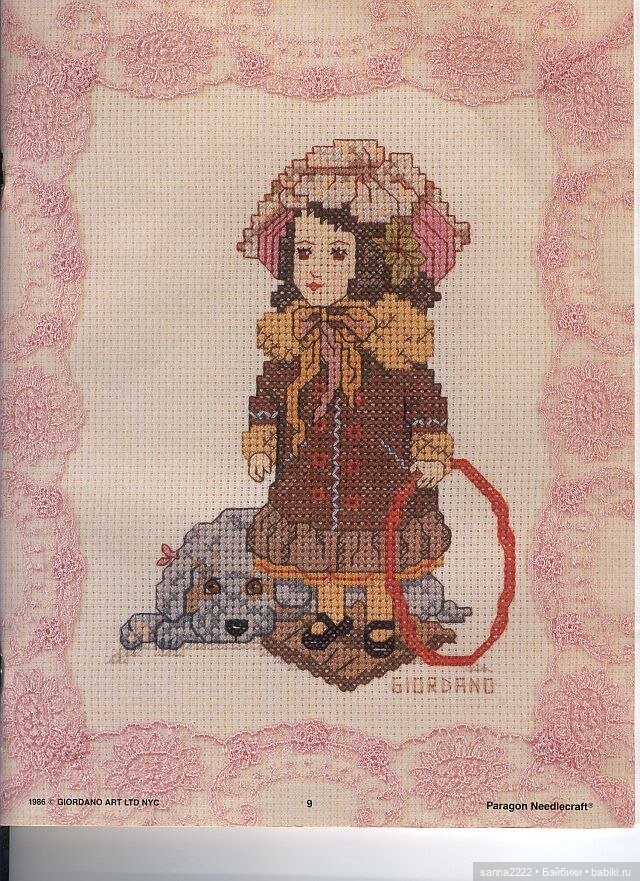 Antique Bisque Dolls by Joe Giordano / Timeless Treasures / Paragon Needlecraft (фото 9)