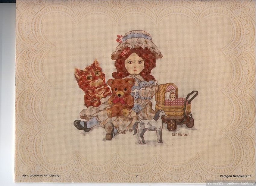 Antique Bisque Dolls by Joe Giordano / Timeless Treasures / Paragon Needlecraft (фото 7)