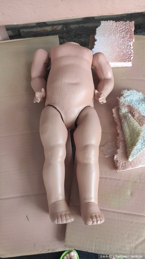 История одной куклы — Реставрация антикварных кукол: ремонт фарфора