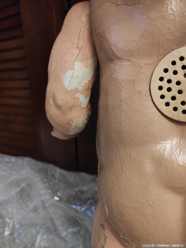 История одной куклы — Реставрация антикварных кукол: ремонт фарфора (фото 9)