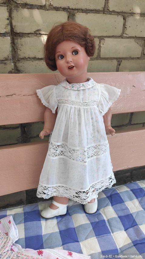 История одной куклы — Реставрация антикварных кукол: ремонт фарфора