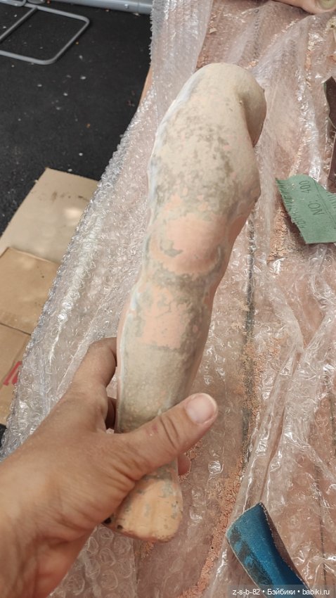 История одной куклы — Реставрация антикварных кукол: ремонт фарфора