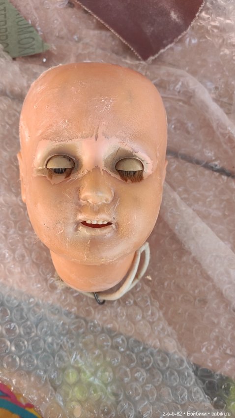 История одной куклы — Реставрация антикварных кукол: ремонт фарфора