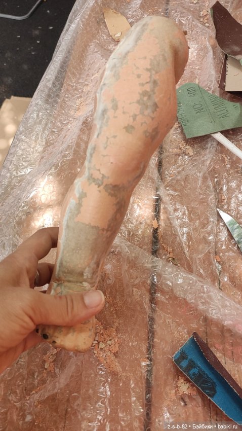 История одной куклы — Реставрация антикварных кукол: ремонт фарфора