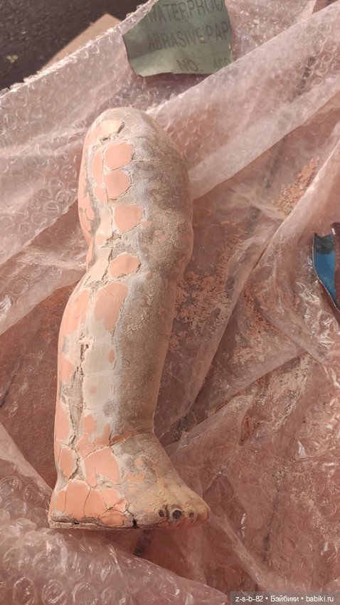 История одной куклы — Реставрация антикварных кукол: ремонт фарфора