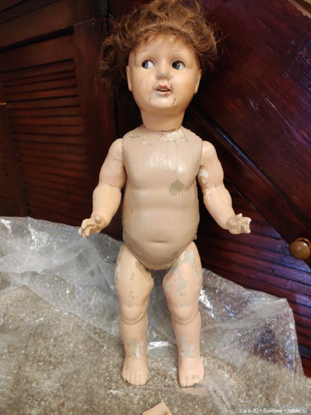 История одной куклы — Реставрация антикварных кукол: ремонт фарфора (фото 5)