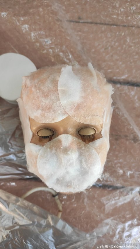 История одной куклы — Реставрация антикварных кукол: ремонт фарфора