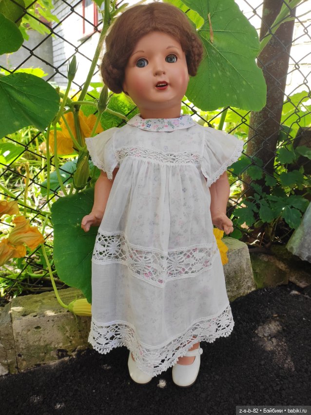 История одной куклы — Реставрация антикварных кукол: ремонт фарфора