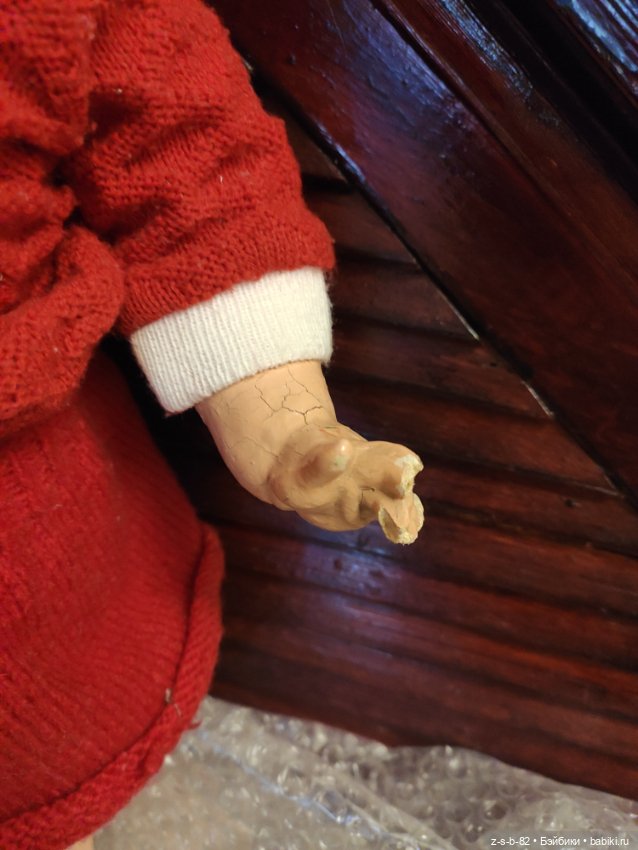 История одной куклы — Реставрация антикварных кукол: ремонт фарфора (фото 4)