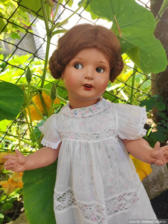 История одной куклы — Реставрация антикварных кукол: ремонт фарфора