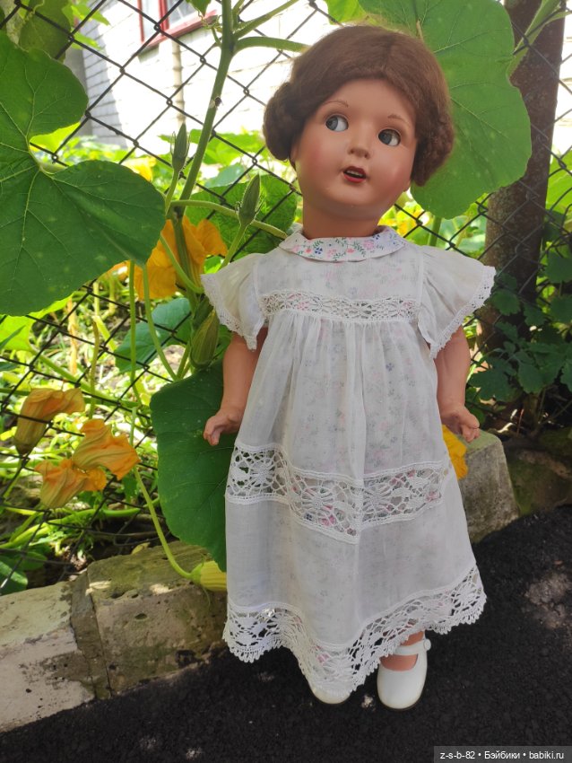 История одной куклы — Реставрация антикварных кукол: ремонт фарфора