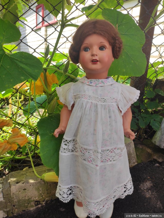 История одной куклы — Реставрация антикварных кукол: ремонт фарфора