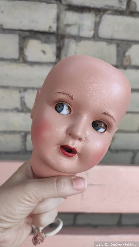 История одной куклы — Реставрация антикварных кукол: ремонт фарфора