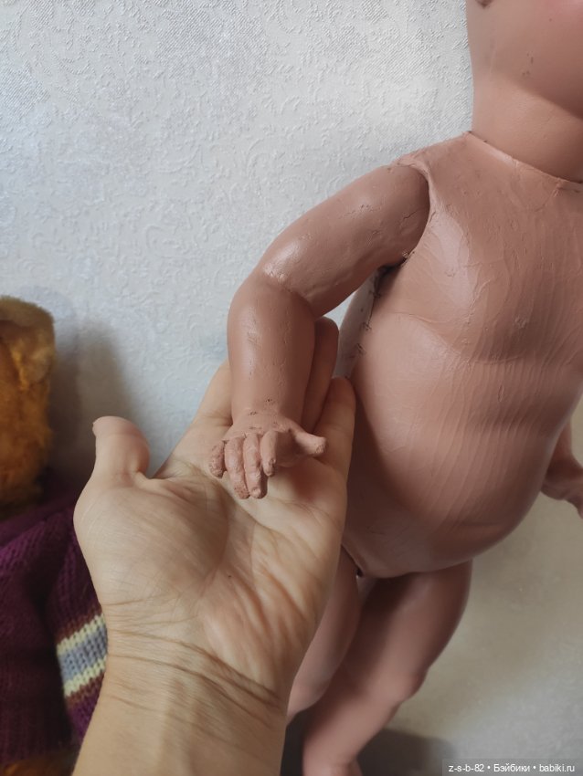 История одной куклы — Реставрация антикварных кукол: ремонт фарфора