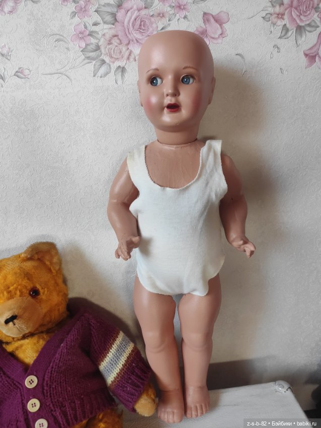 История одной куклы — Реставрация антикварных кукол: ремонт фарфора