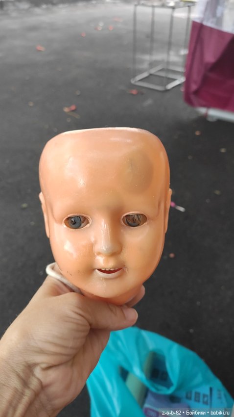 История одной куклы — Реставрация антикварных кукол: ремонт фарфора