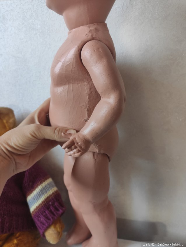 История одной куклы — Реставрация антикварных кукол: ремонт фарфора