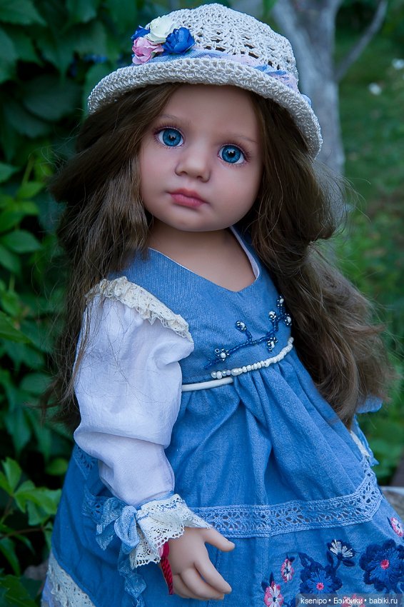 Амели. ООАК Gotz Готц — ООАК и кастом кукол Gotz (Готц): перерисовка (фото 10)