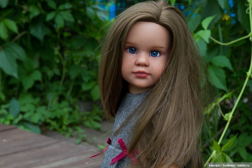 ФРИДА голубые глазки ООАК. Готц Gotz (фото 2)
