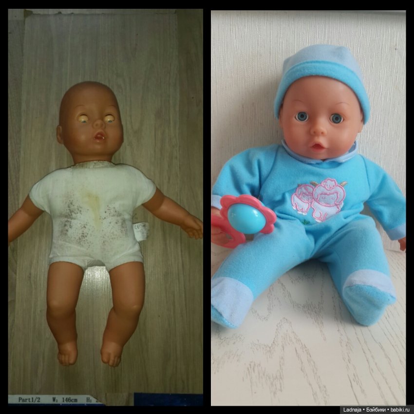 Новая жизнь мягконабивного пупса Тимура