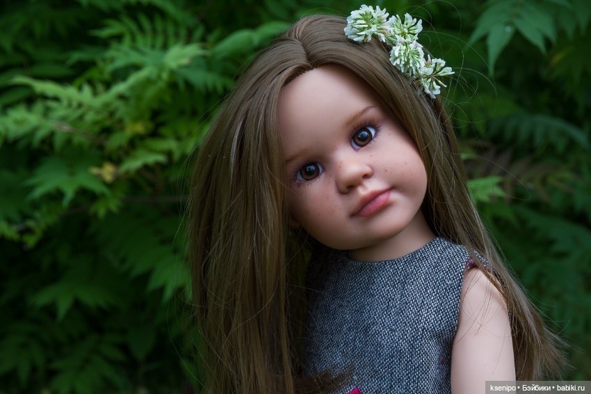 Фрида ООАК. Готц Gotz — ООАК и кастом кукол Gotz (Готц): перерисовка (фото 3)