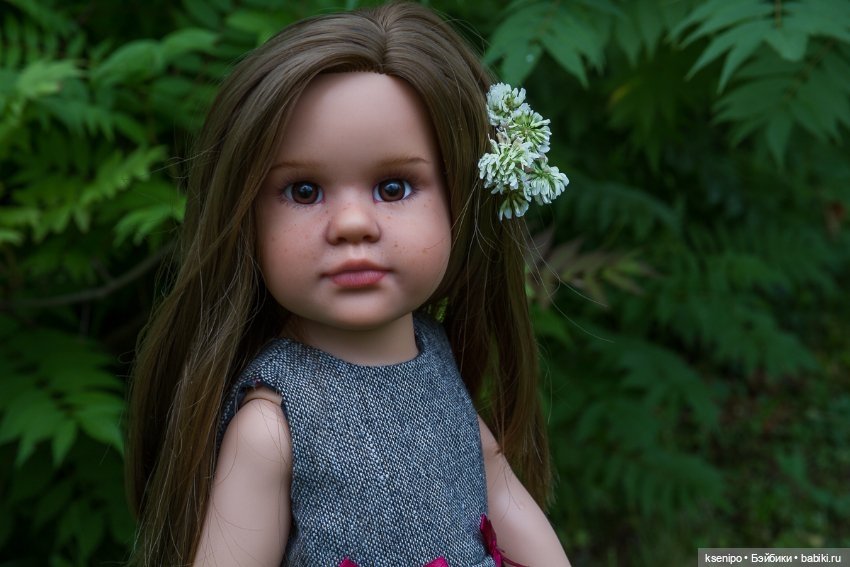 Фрида ООАК. Готц Gotz — ООАК и кастом кукол Gotz (Готц): перерисовка (фото 2)