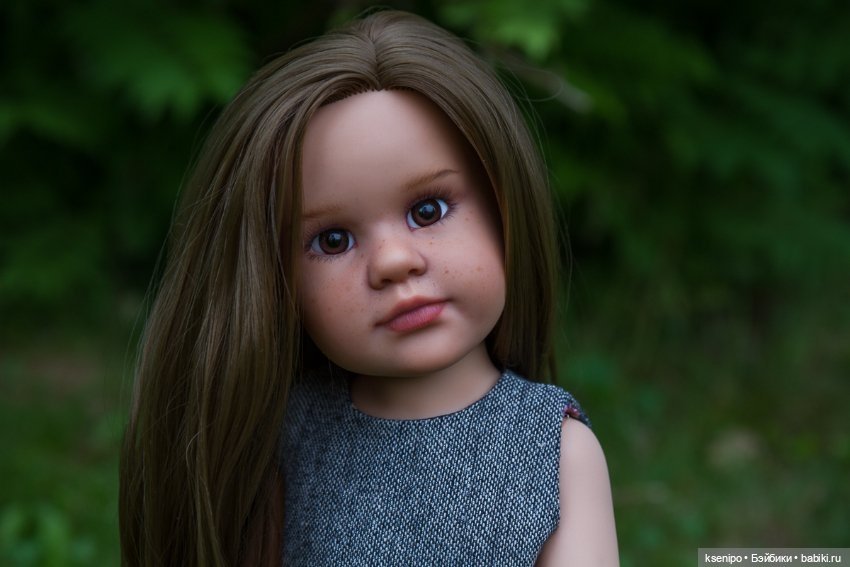 Фрида ООАК. Готц Gotz — ООАК и кастом кукол Gotz (Готц): перерисовка (фото 6)