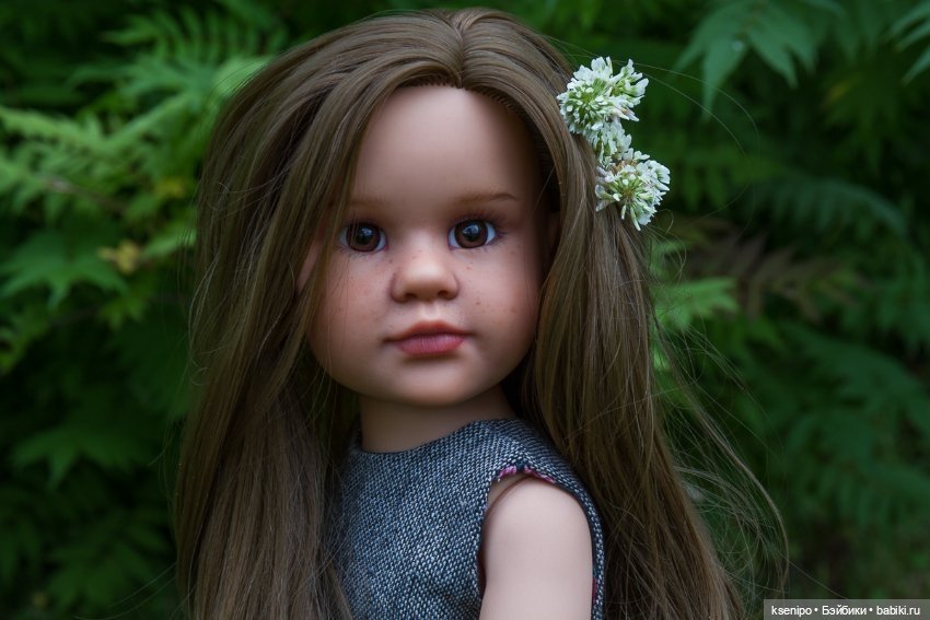 Фрида ООАК. Готц Gotz — ООАК и кастом кукол Gotz (Готц): перерисовка (фото 4)