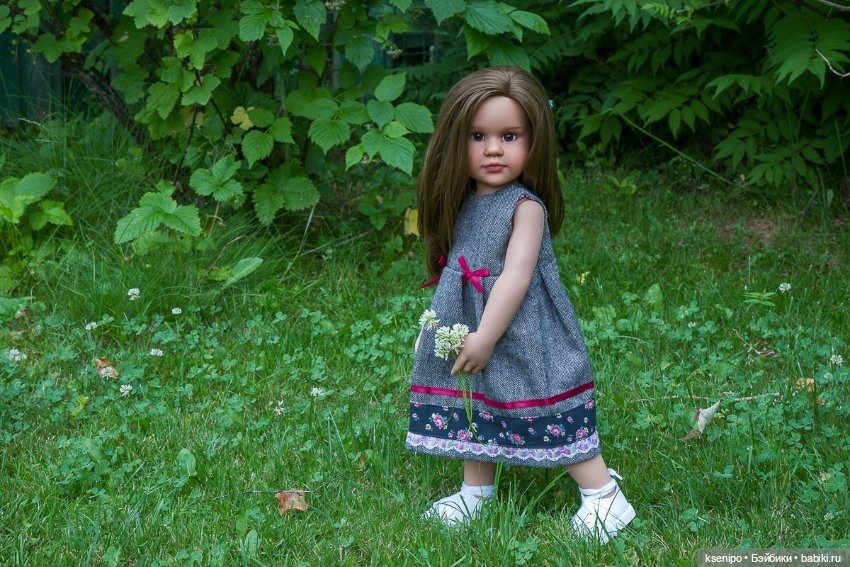 Фрида ООАК. Готц Gotz — ООАК и кастом кукол Gotz (Готц): перерисовка (фото 8)