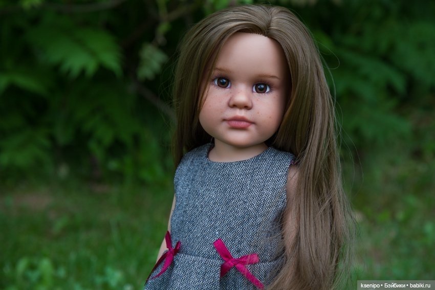 Фрида ООАК. Готц Gotz — ООАК и кастом кукол Gotz (Готц): перерисовка (фото 5)