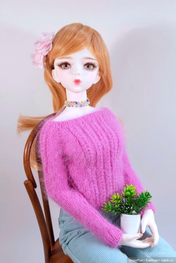 Красавица Прасковья — Куклы Звезды подиума (Angel Collection): шарнирные (фото 4)