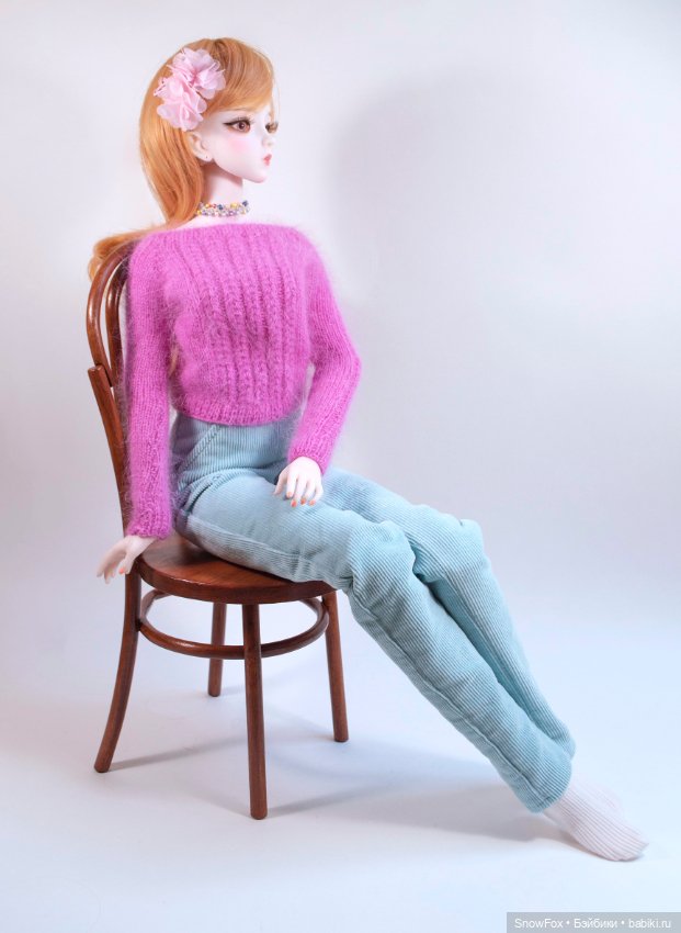 Красавица Прасковья — Куклы Звезды подиума (Angel Collection): шарнирные (фото 5)