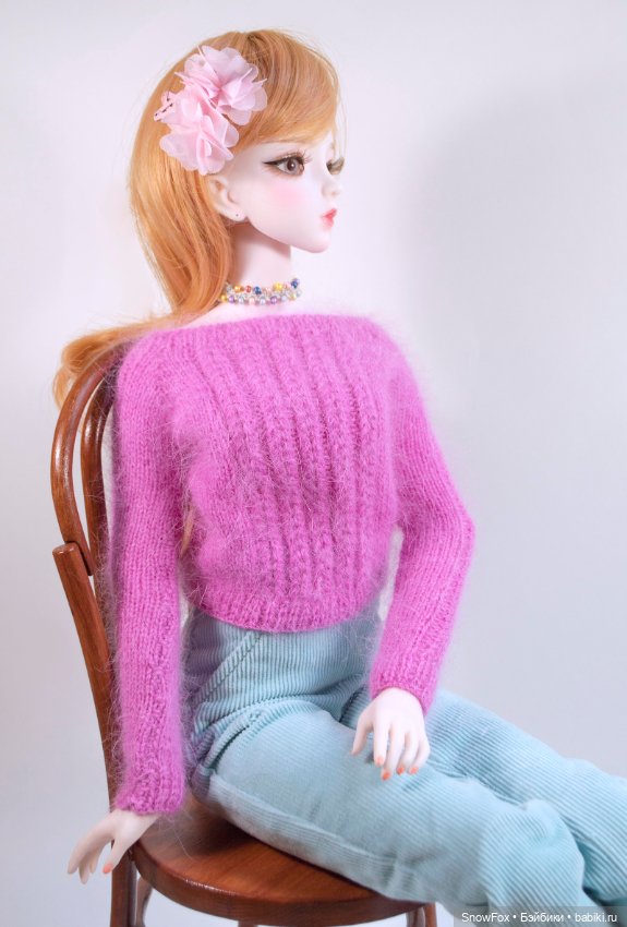 Красавица Прасковья — Куклы Звезды подиума (Angel Collection): шарнирные (фото 7)