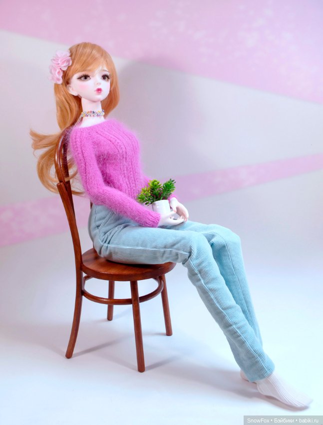 Красавица Прасковья — Куклы Звезды подиума (Angel Collection): шарнирные (фото 3)