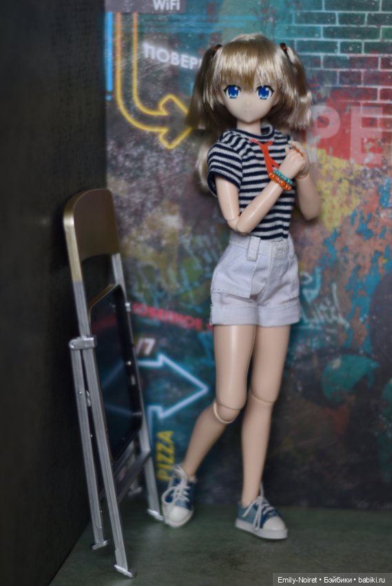 Нао на новом теле Обитцу 24 см