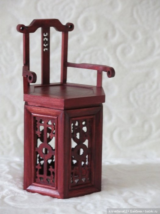 Китайская мебель — Мебель для кукол и домиков: фото