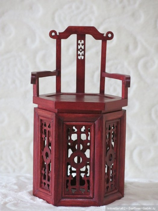 Китайская мебель — Мебель для кукол и домиков: фото (фото 3)