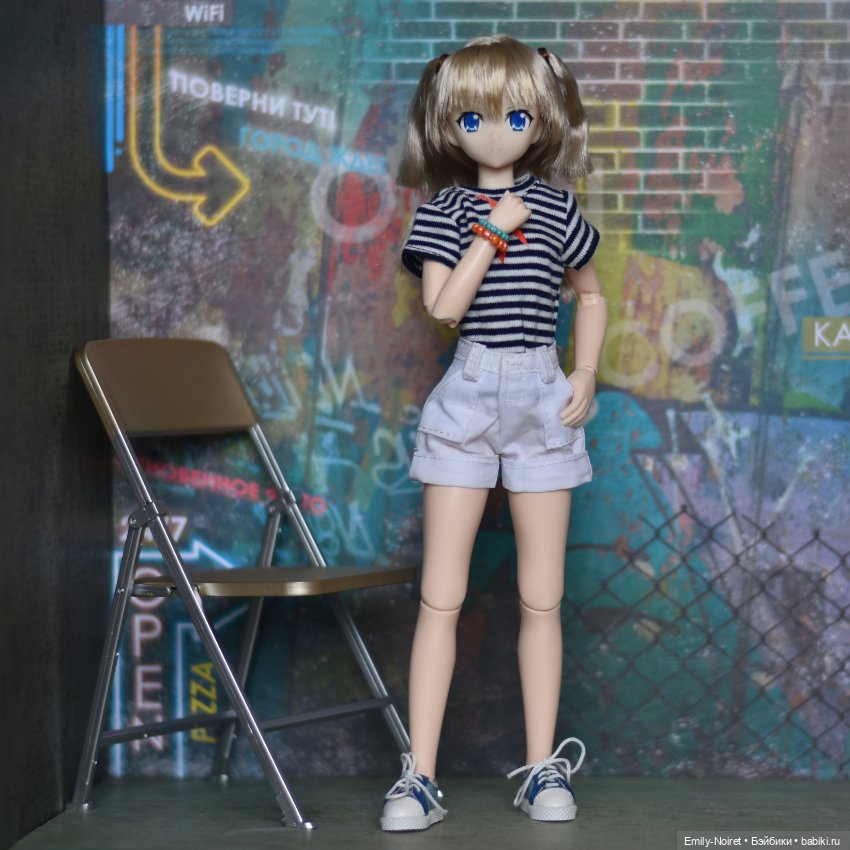 Нао на новом теле Обитцу 24 см