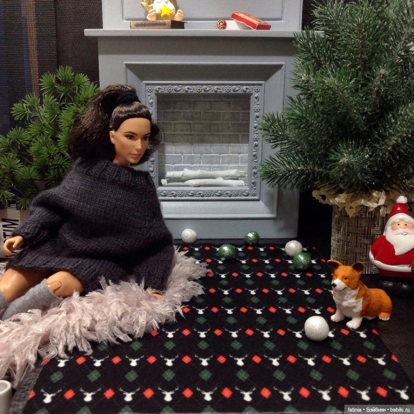 Ещё один малюююсенький МК в копилку всем желающим самостоятельно оформить кукольный интерьер (фото 10)