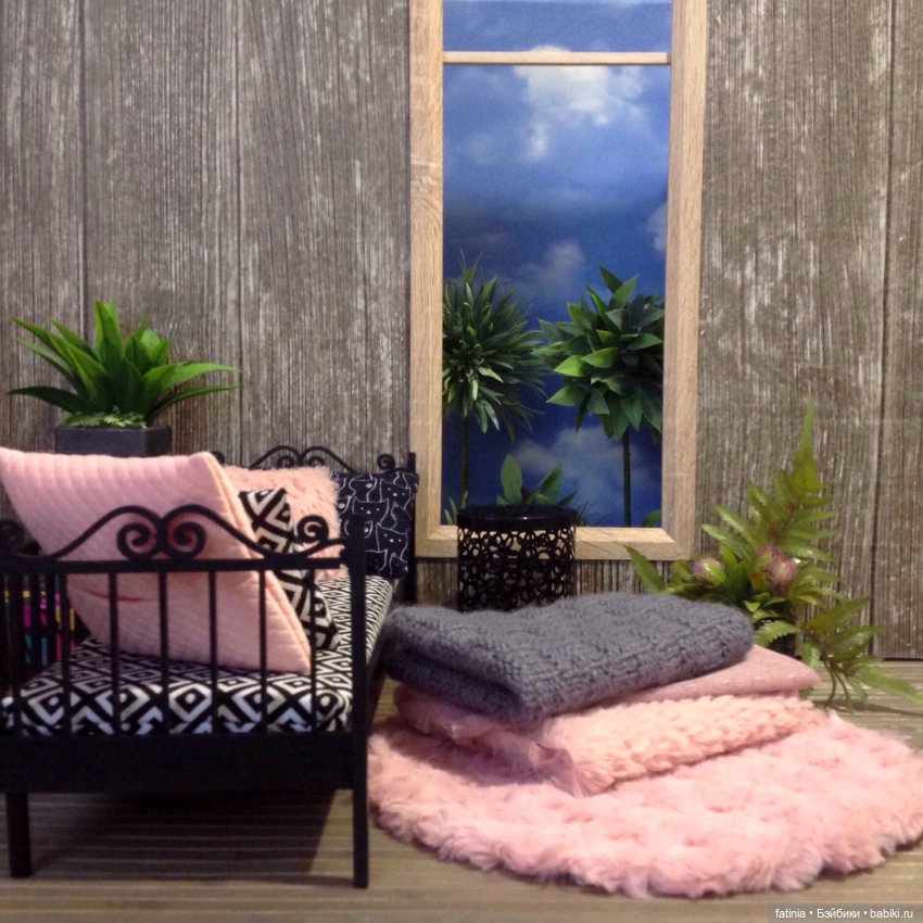 Ещё один малюююсенький МК в копилку всем желающим самостоятельно оформить кукольный интерьер (фото 6)