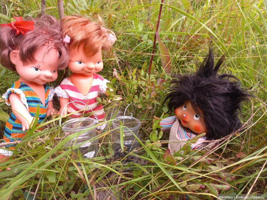 Весёлые картинки. В лес по ягоды. Часть 3