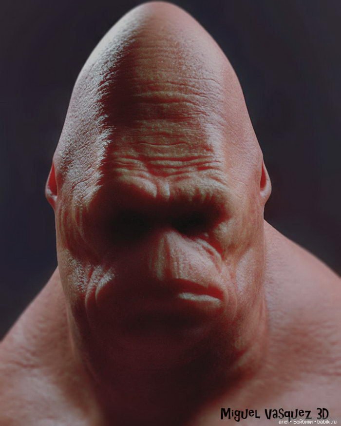 Реалистичные Спанч Боб и Патрик от автора Miguel Vasquez (фото 10)