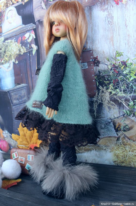 Наша фотосессия-2 для кукол Кайе Виггс миниформата 35 см (фото 8)