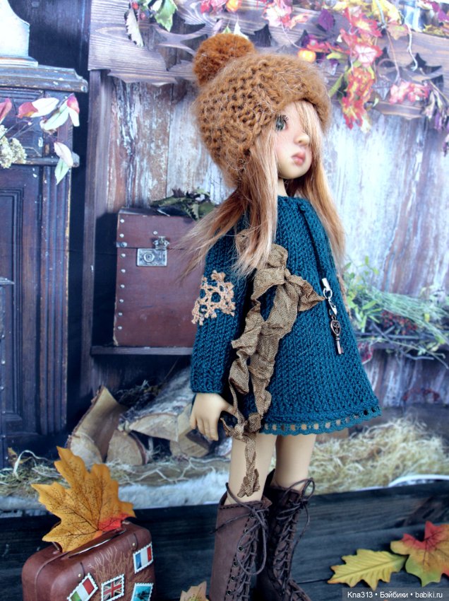 Наша фотосессия-2 для кукол Кайе Виггс миниформата 35 см