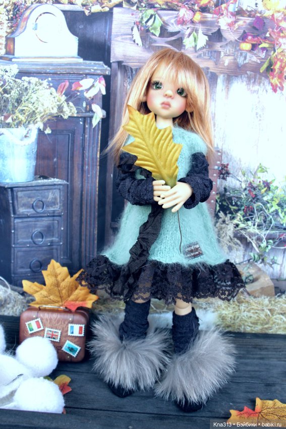 Наша фотосессия-2 для кукол Кайе Виггс миниформата 35 см (фото 5)