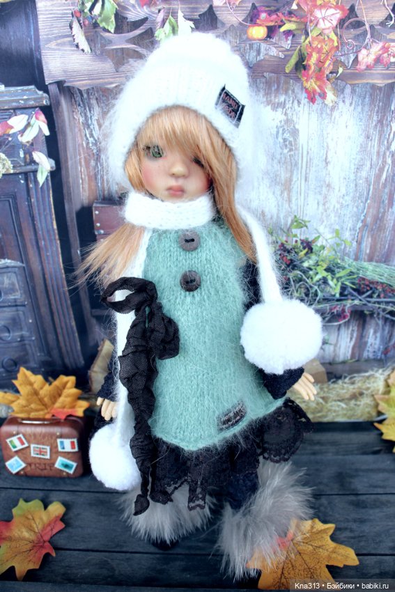Наша фотосессия-2 для кукол Кайе Виггс миниформата 35 см (фото 3)