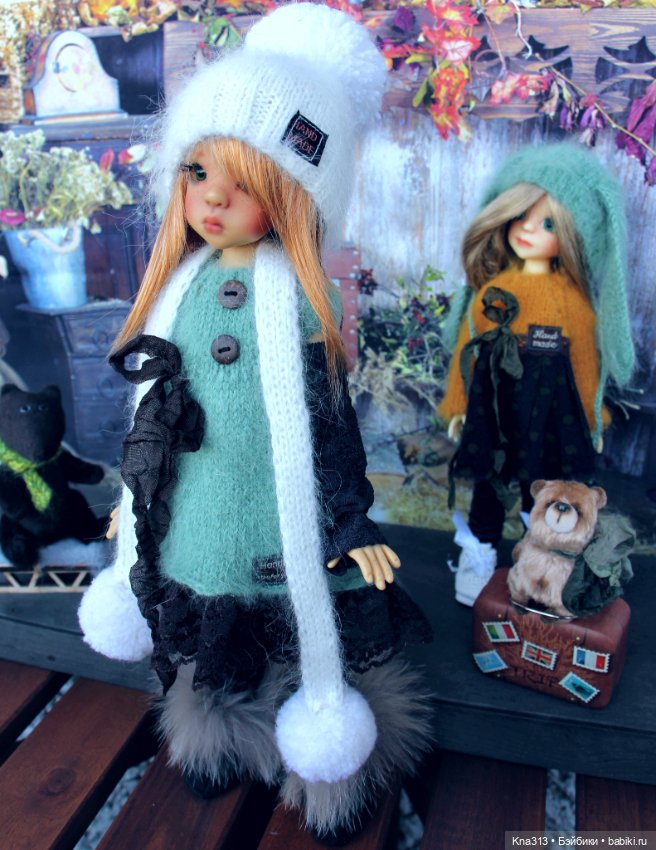 Наша фотосессия-2 для кукол Кайе Виггс миниформата 35 см