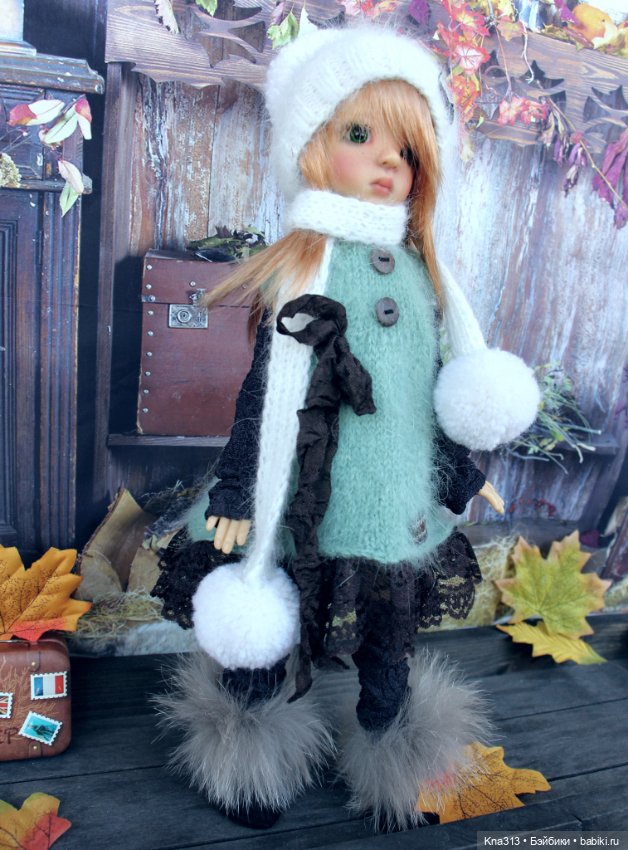 Наша фотосессия-2 для кукол Кайе Виггс миниформата 35 см (фото 4)