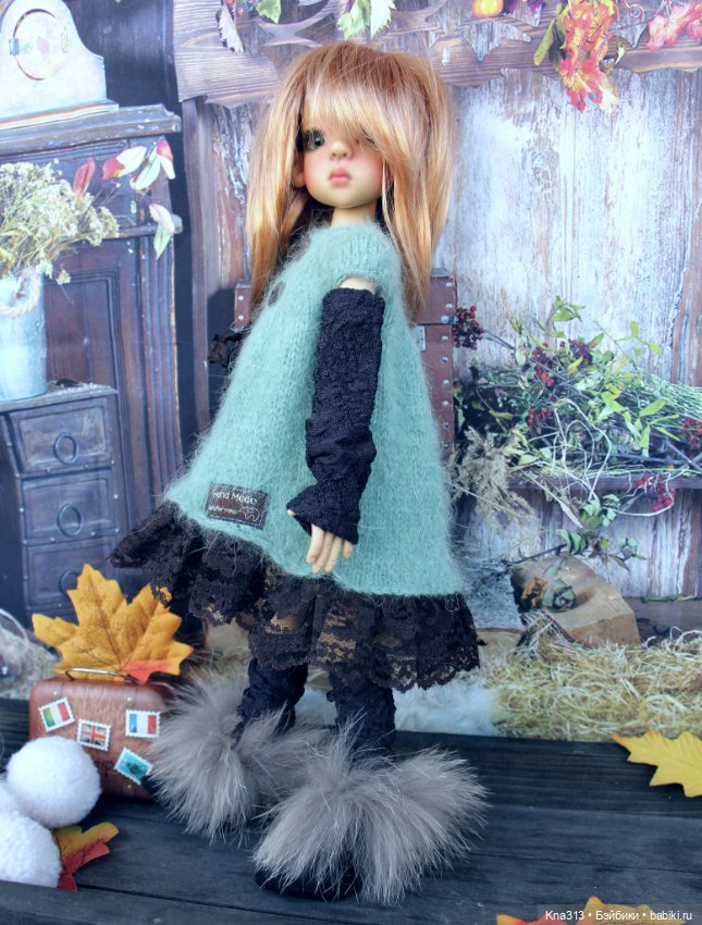 Наша фотосессия-2 для кукол Кайе Виггс миниформата 35 см (фото 7)